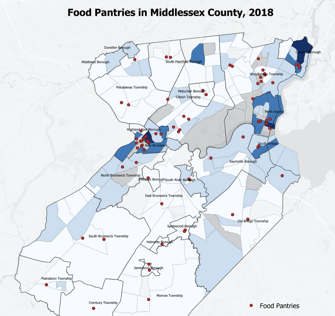 Food Pantries Middlesex County 2018