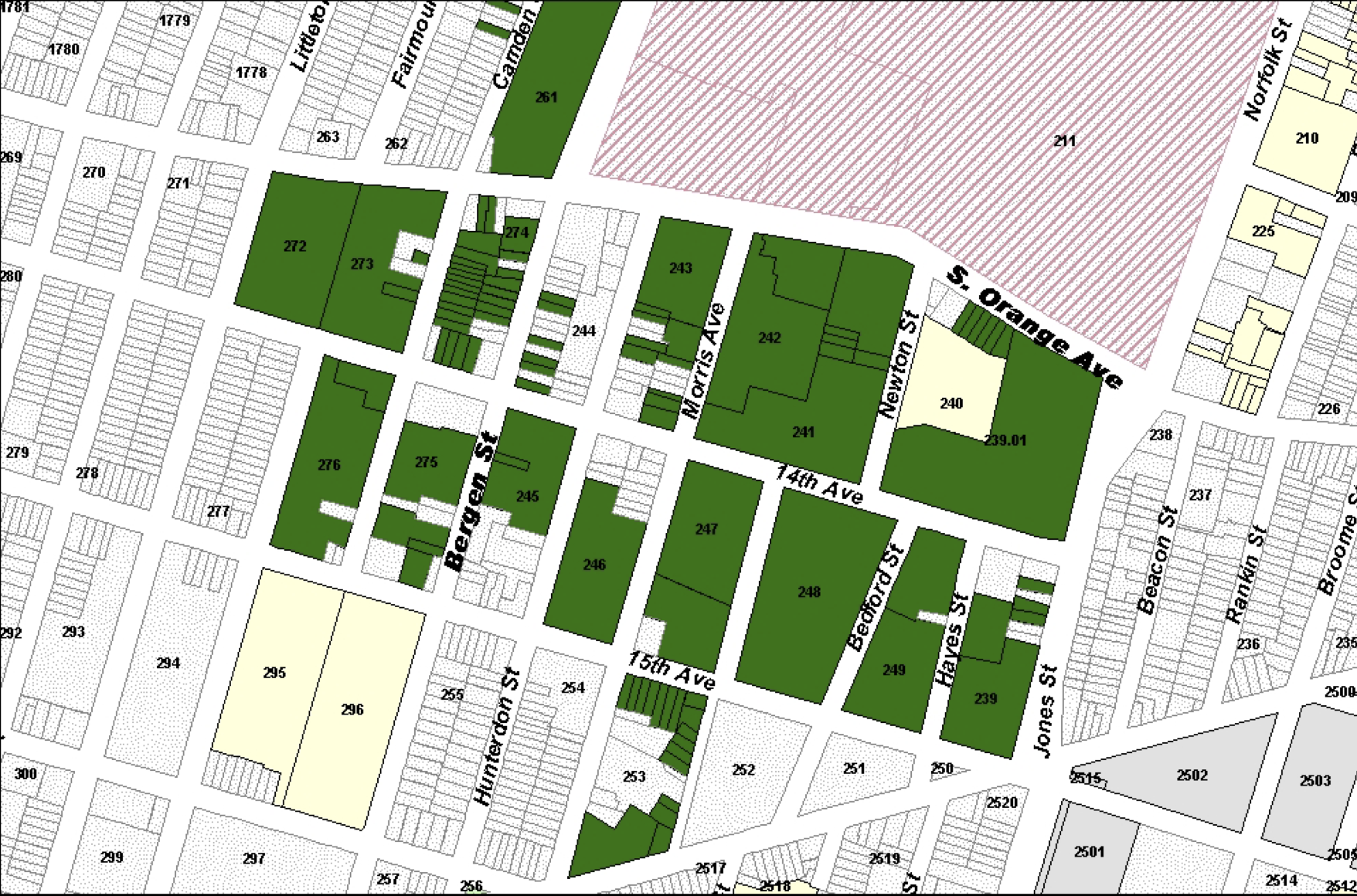 Newark Tax Revaluation map