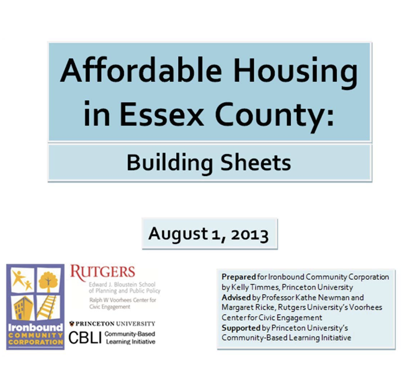 Affordable Housing in Essex County Affordable Housing in Essex County