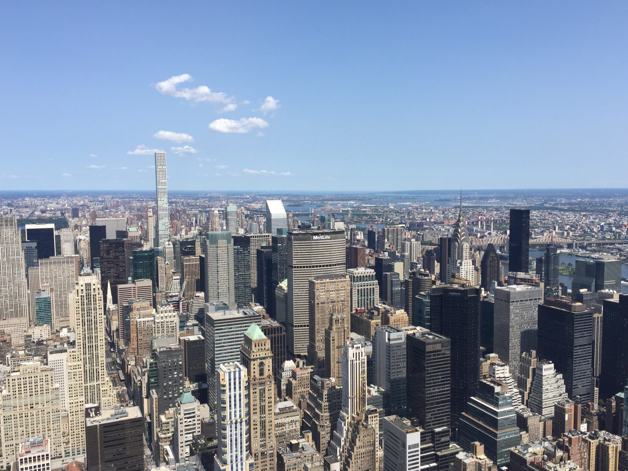 Mid town Manhattan midtown Manhattan New York City Buildings skyscrapers